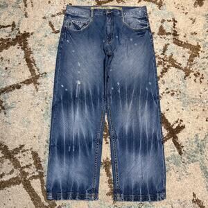 Vintage Pepe Jeans London Baggy Jeans Size 38x33 Y2K